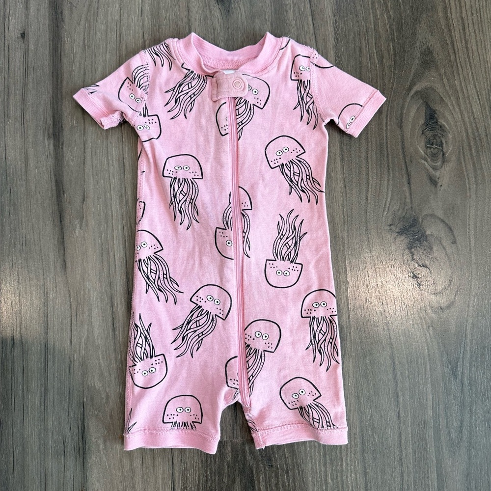 Hanna Andersson Pink Jellyfish Shorties